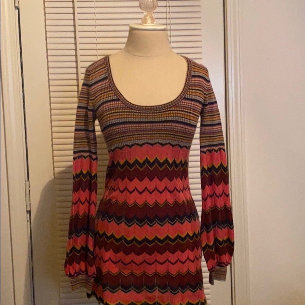 Free people Multicolored top